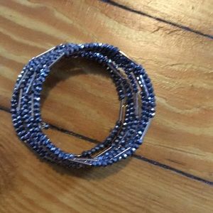 Beaded wrap bracelet